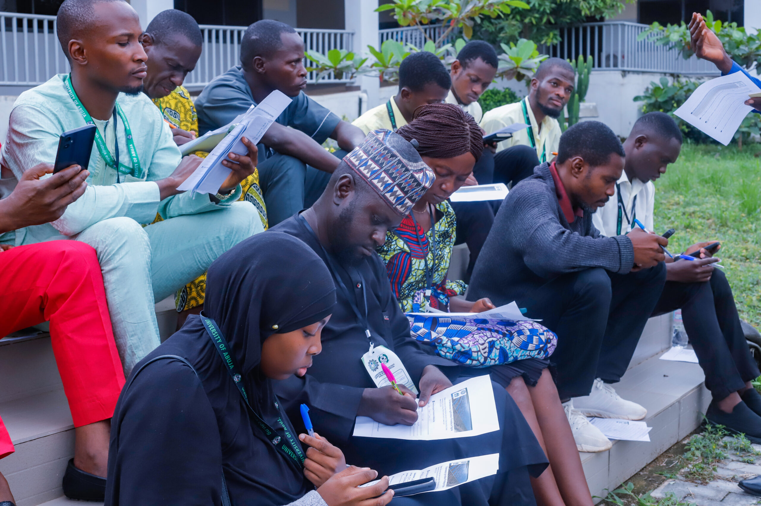 Agrivoltaics workshop participants during a LIFEWS and University of Abuja collaboration